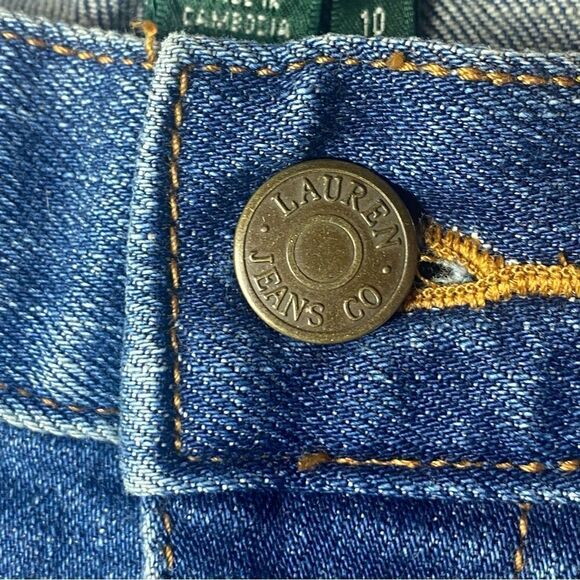 Lauren Jeans Co Ralph Lauren Boot cut Heans Size 10 - Picture 9 of 13